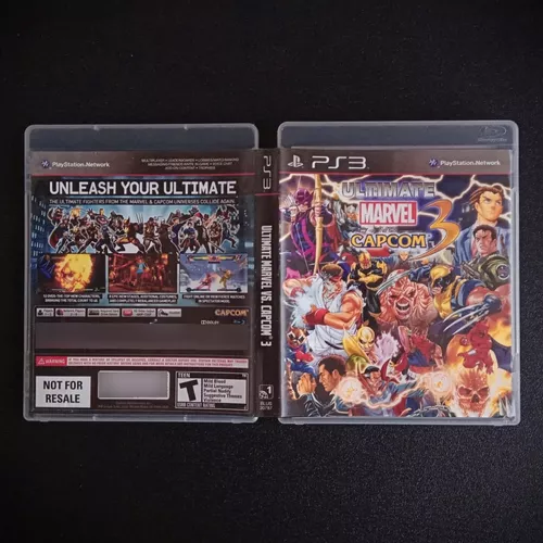 Jogo Ultimate Marvel vs Capcom 3 - PS3 - Loja Sport Games