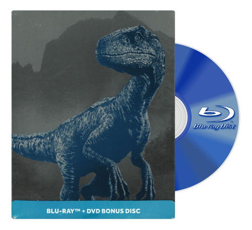 Steelbook Blu Ray+dvd Jurassic World El Reino Caido