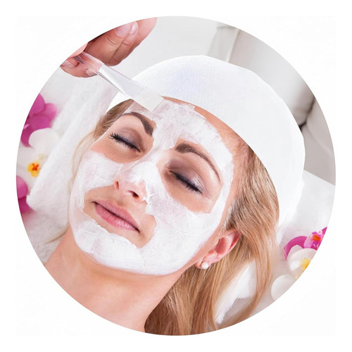 100 Cinta Para Cabeza Elástica Desechable Para Faciales Spa