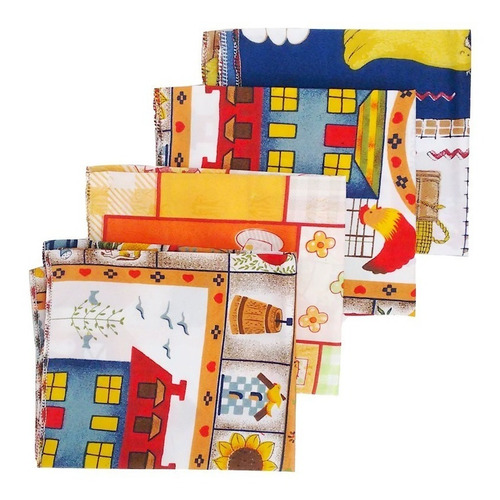 Imagem 2 de 10 de 12 Caminho De Mesa Tergal Campestre Textil Promoção