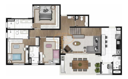 Apartamento Com 3 Dormitório(s) Localizado(a) No Bairro Perdizes Em São Paulo / São Paulo - 2974:906126