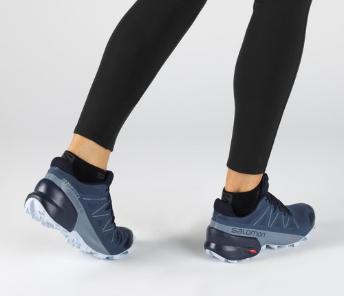 Calzado Femenina Salomon - Speedcross 5 W Azul - Trail Runni
