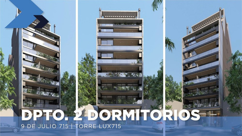 Venta Dpto 2 Dorms | 9 De Julio 715 | Torre Lux715