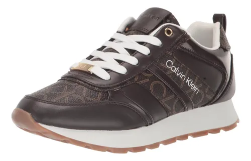 Tenis calvin hotsell klein masculino marrom