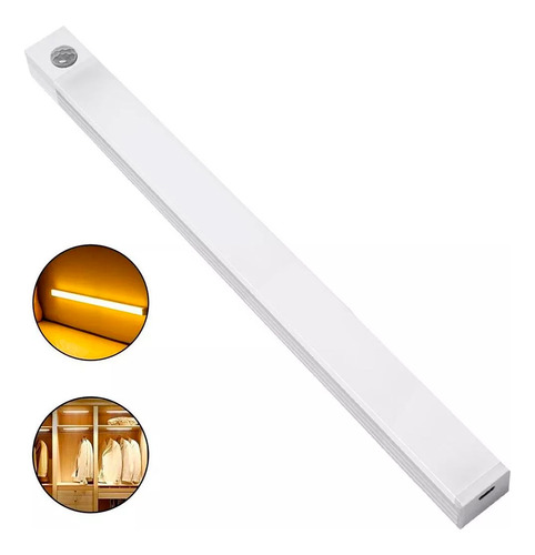 Barra Led Recargable Sensor De Movi. 50cm Luz Cálida Circuit