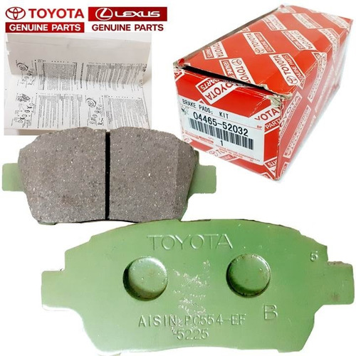 Pastillas Freno Delantera Yaris 2000 2001 2002 2003 2005 