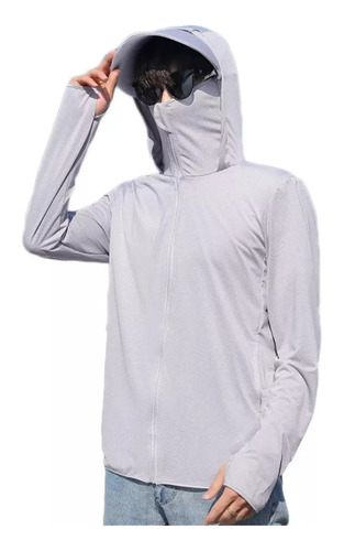 Sudadera Con Cremallera Y Protección Solar Upf 50+ Uv