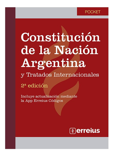 Constitucion De Nacion Argentina Y Tratados Internacionales