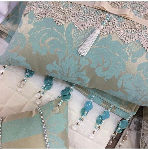 Imagem 1 de 2 de 2 Almofadas Decorativas Jacquard Luxo