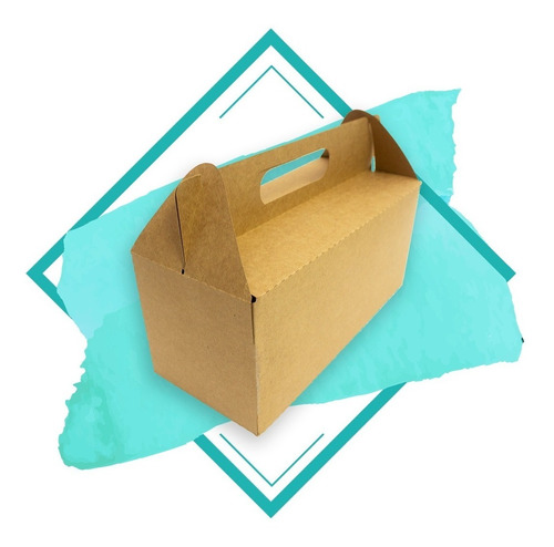 Cajas Kraft - Cajita - Regalo  Box Picnic (25 Und.)