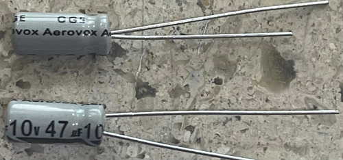 10pcs Capacitor Electrolitico 47uf 10v 1.1x0.5cm
