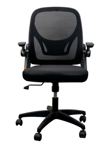 Silla Operativa Malla Negra C/ Soporte Lumbar