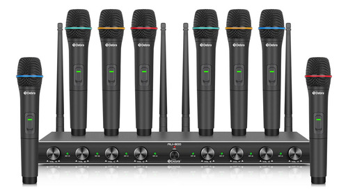 D Debra Audio Au800 Pro Uhf Sistema De Micrófono Inalámbrico