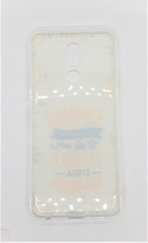 Capa Capinha LG K12 Plus Feminina Frases Praia + Pelicula