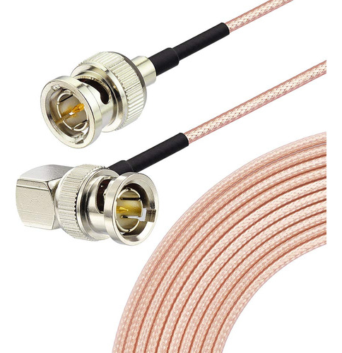 Superbat Cable Bnc 3g/hd Sdi Bnc De 6 Pies Y 75 Ohmios Macho