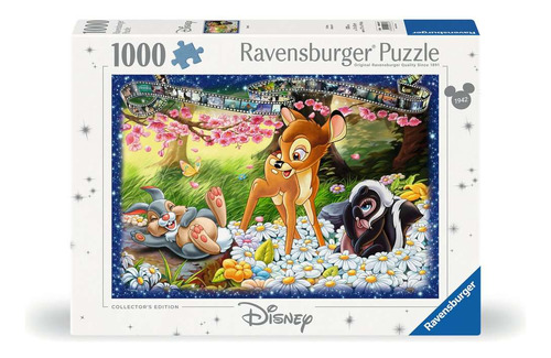 Quebra-cabeça Bambi Disney 1000 peças Ravensburger