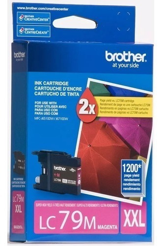 Cartucho De Tinta Brother Lc 79m Xxl Magenta