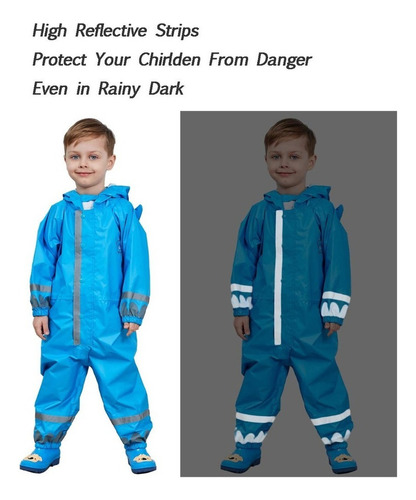 Chamarra Impermeable Ligera Impermeable For Niños