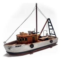 Comprar Maqueta Artesanal: Buque Pesquero Camaronero \u002F Escala 1.50