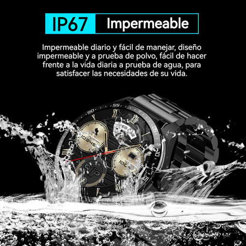 Ssb Smart Watch Hombre Con Auricular Bluetooth Llamada