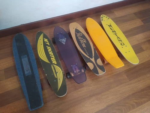 Patinetas De Fibra Años 70s De Coleccion