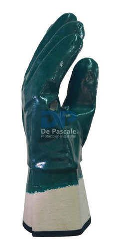 Imagen 4 de 9 de Guante Nitrilo Premium Puño Lona Depascale X 12 U