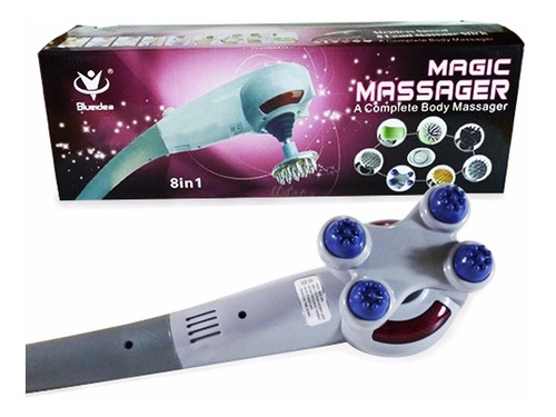 Masajeador Eléctrico Magic Massager 8en1 Profesional + Obseq