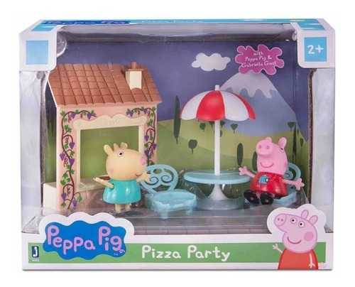 Peppa Pig Figuras Set Pizzería Original