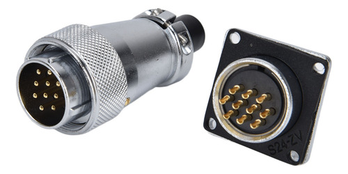 Conector Hembra Pin Plug, 500 V, Ws24 Aviation