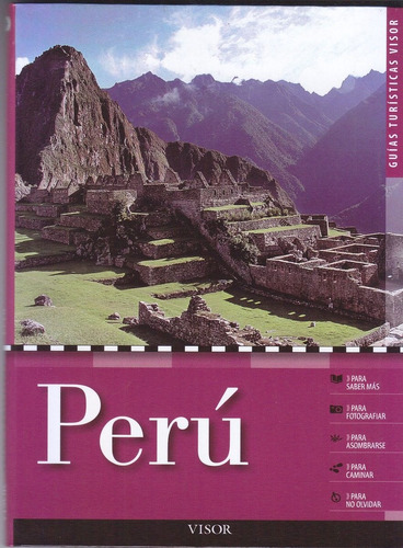 Peru. Guias Turisticas Visor. Microcentro. Termosellada