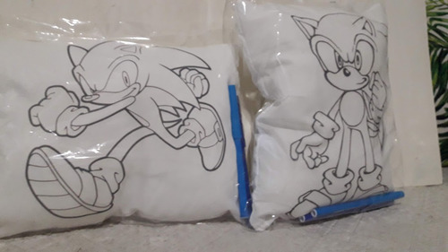 Souvenir Almohadon Pintar 20 X 20 Pack 25 Unidades