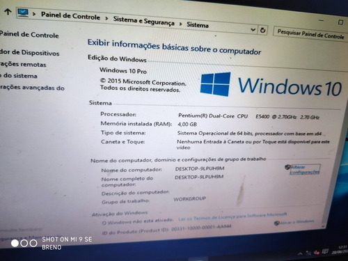 Cpu Core I5, 4gb De Ram, Hd 1 Tb