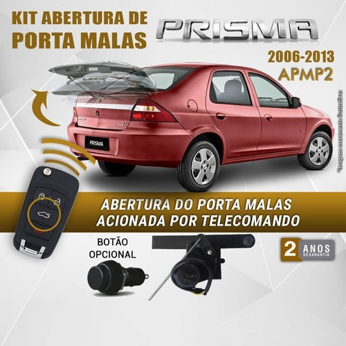 Imagem 2 de 4 de Kit Abertura De Porta Malas Tragial Apmp2 Gm Prisma 06 A 13