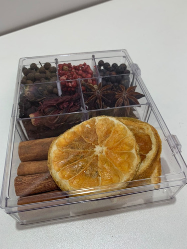 Imagem 10 de 10 de Caixa Para Presente Kit Gin Tônica 7 Especiarias Premium