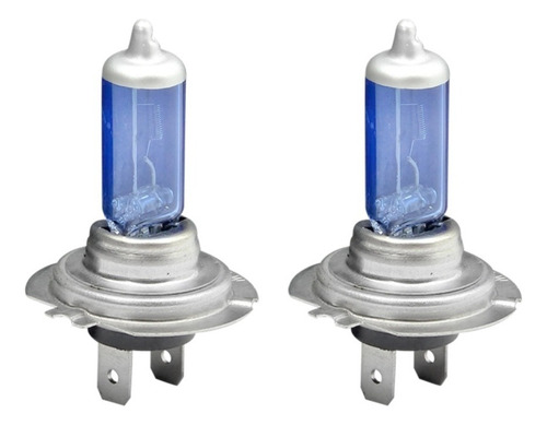 Kit X2 Ampolletas H-7 Hid Xenon/ 55watt-12volt/ Luz Blanca