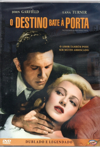 O Destino Bate À Porta - Dvd - Lana Turner - John Garfield