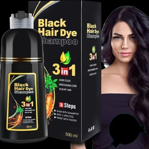 Shampoo Black Hair Dye 500ml