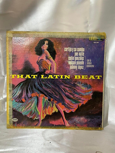 That Latin Beat Varios Artistas Disco Lp Vinilo Acetato