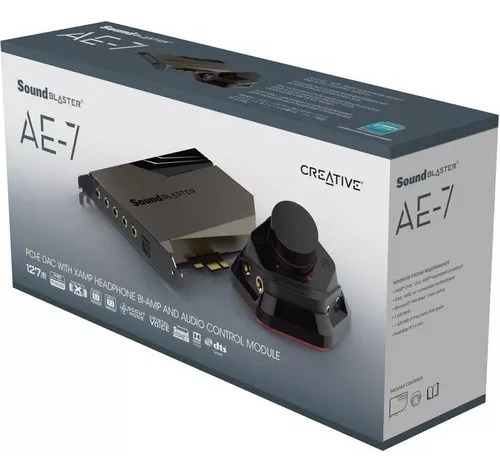 Placa Som Creative Sound Blaster Ae-7 Virtual 7.1 Surround
