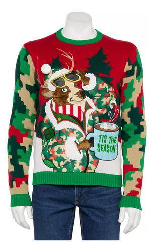 Sacos De Navidad Para Hombre Mujer Christmas Ugly Sweater 