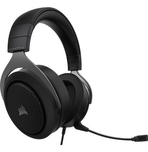 Auricular Gamer Corsair Hs60 Haptic Carbon Con Micrófono