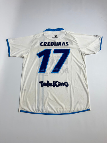 Camiseta Atletico Tucuman Topper Blanca Utileria #17 Pulga (Usado)