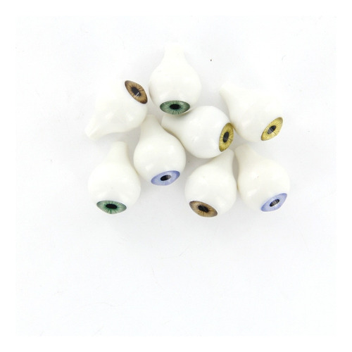 Fweaad 8 Piezas Doll Eyes 16mm Ojos De Muñeca Redondo