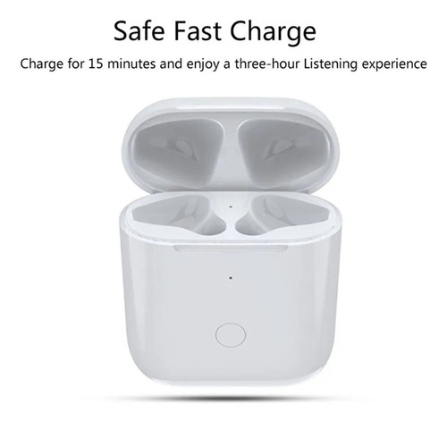 Estojo De Carregamento Sem Fio De Substituição Para AirPods-
