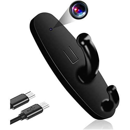 Ropa De Cámara Oculta Hook Mini Spy Camera Covert Nanny Cam