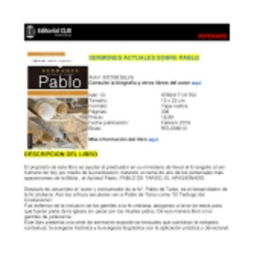 Sermones Actuales Sobre Pablo Silva Clie