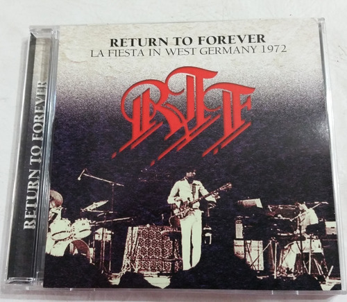 Return To Forever Lafiesta In West Germany 72 Cd Chick Cor 