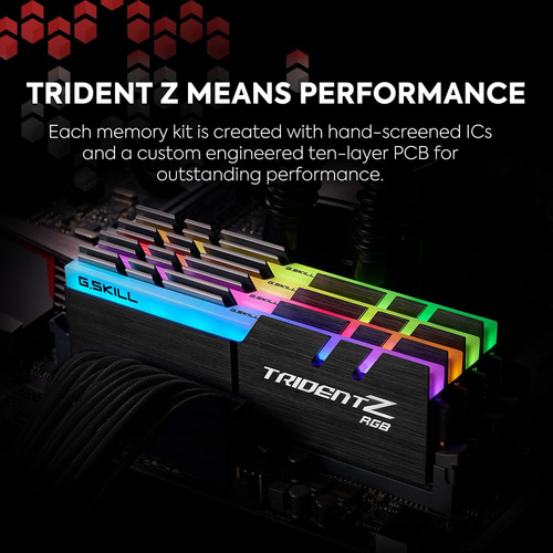 G.skill Trident Z Rgb Series (intel Xmp) Ram Ddr4 32gb (2...