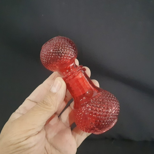 Imagem 2 de 6 de Jogo 5 Mini Licoreiras 50ml Vidro Tampa Vedante 12x5cm Dispo