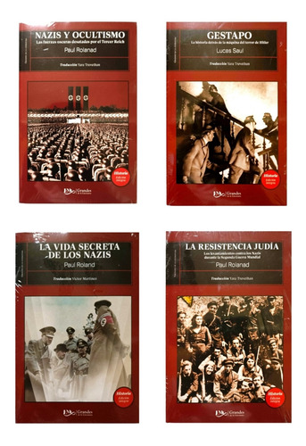 Nazis Gestapo Ocultismo Colección Segunda Guerra Mundial 4 X